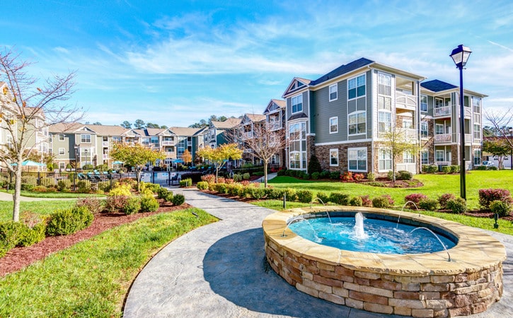 Exterior Buildings   View Legacy Oaks Apartment Exterior 3   Knightdale North Carolina NC Near Raleigh